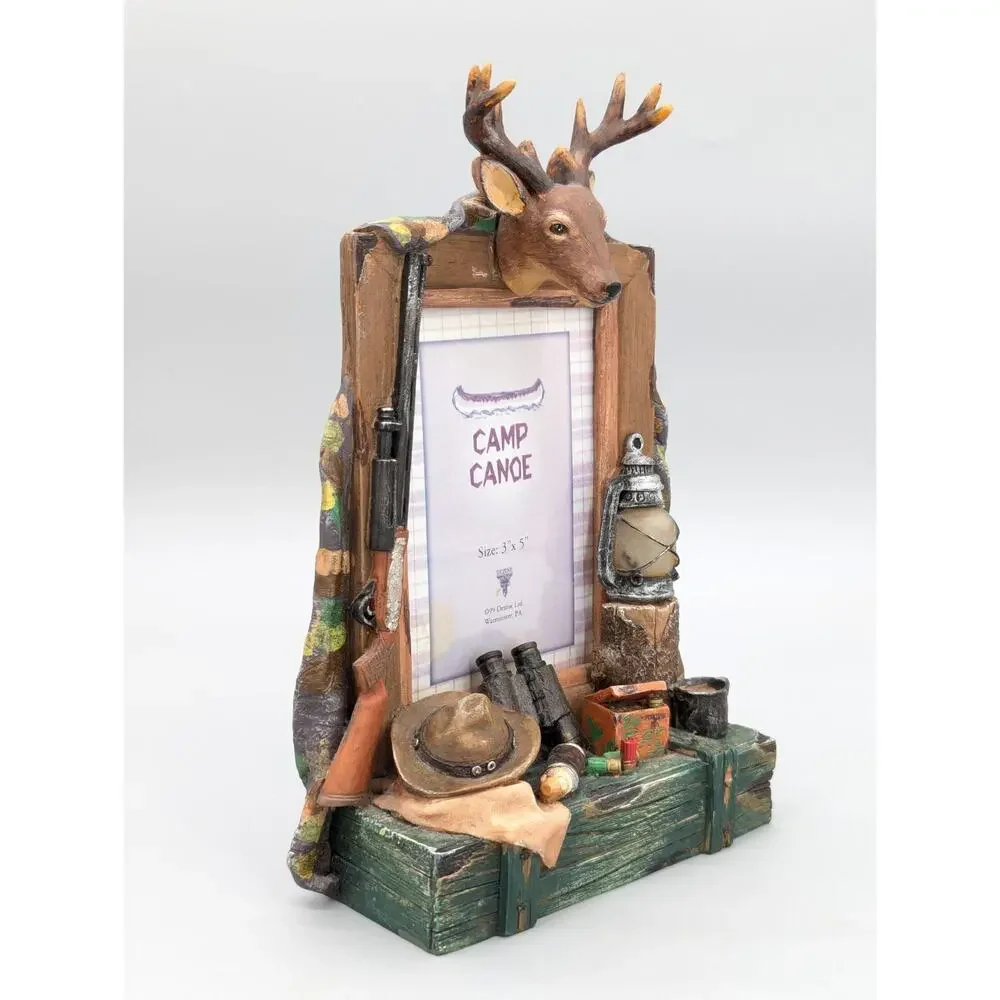 Camping Hunting Lighted Photo Frame For 3
